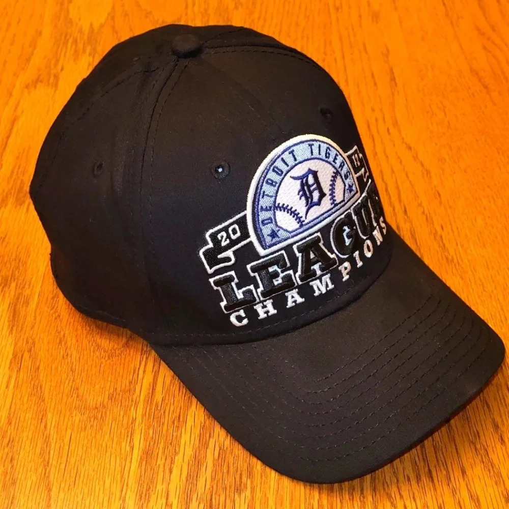 Detroit Tigers MLB 2012 League Champions med-lrg Men's hat New Era Authentic cap